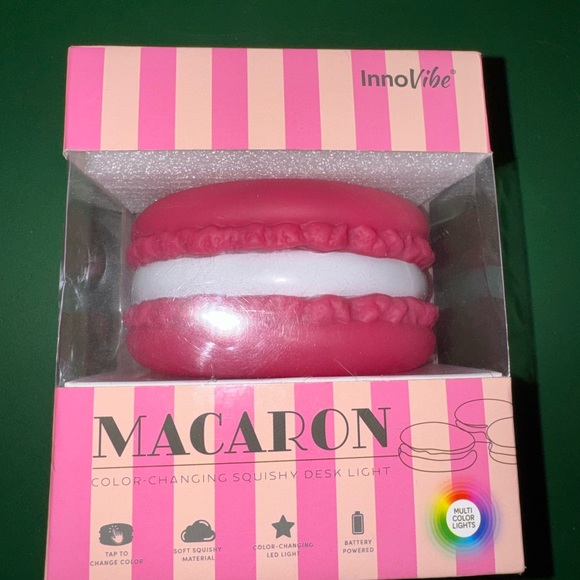 Other - InnoVibe Pink Macaron Color-Changing Squishy Desk Light